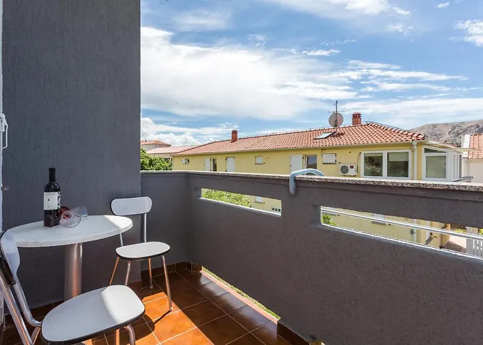 With Parking Space Baska, Krk - 18818 Appartement *